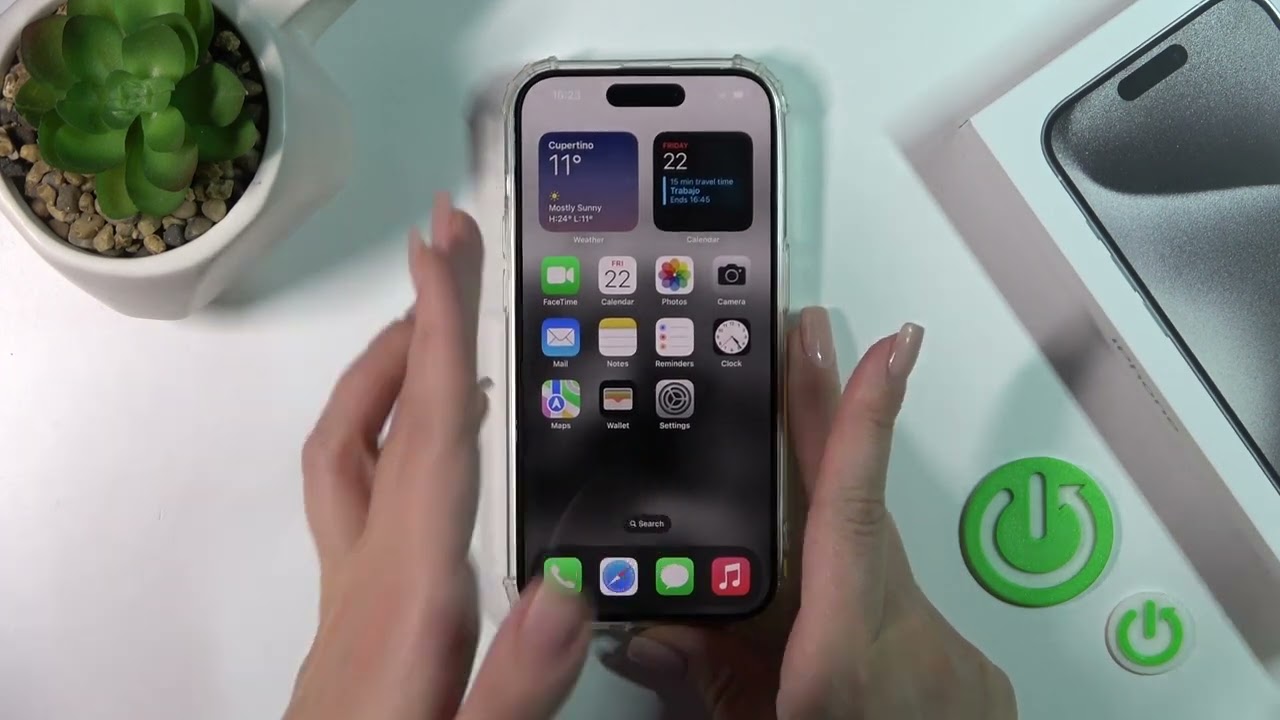 Face ID Test On iPhone 15 Pro