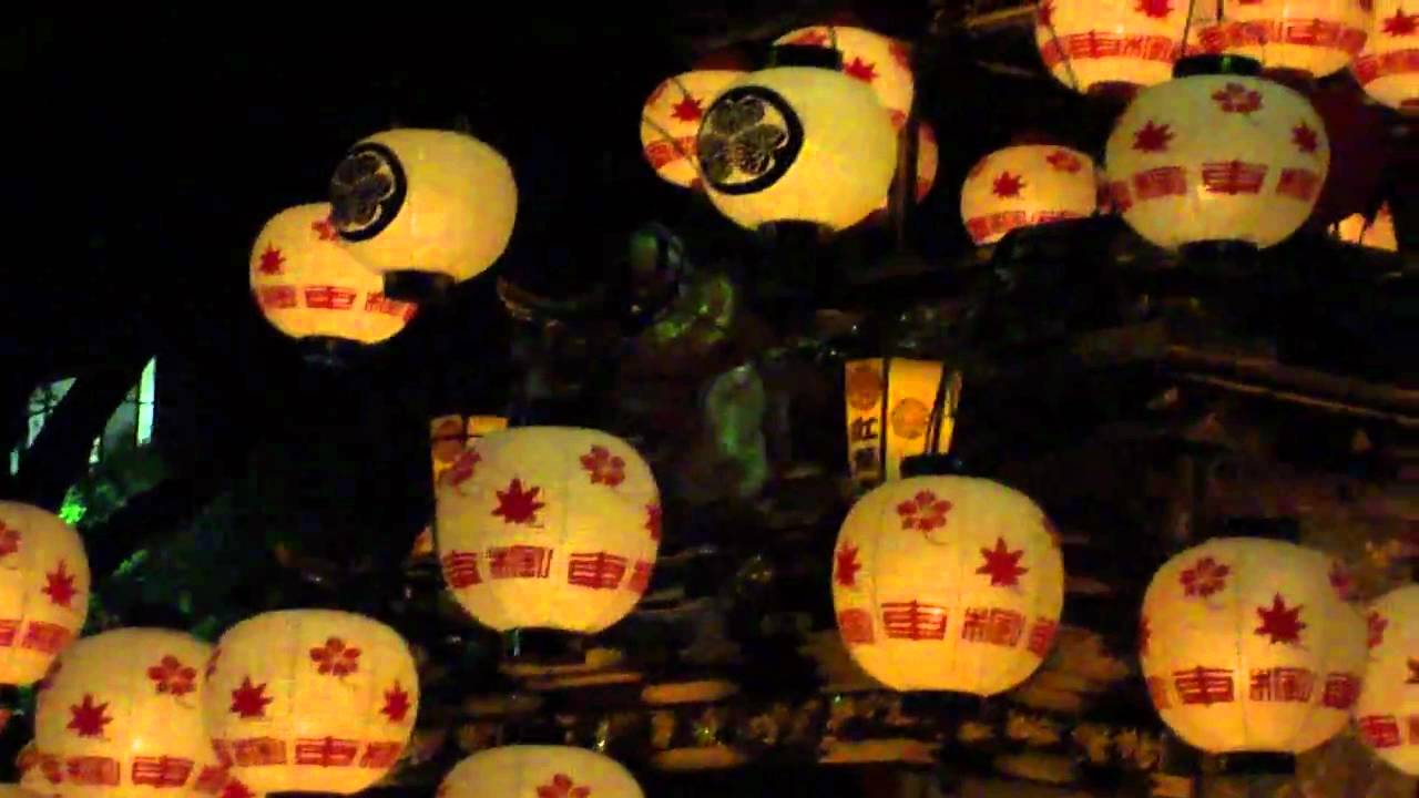 Nagoya Matsuri - Freaky puppet on a float! - YouTube