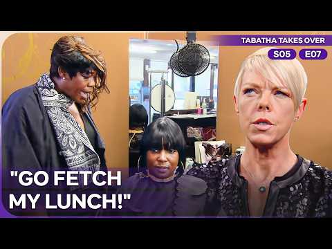 Entitled Staff Forces Their Boss to Be the Salon Maid! | Tabatha Takes Over Season 5 Episode 7