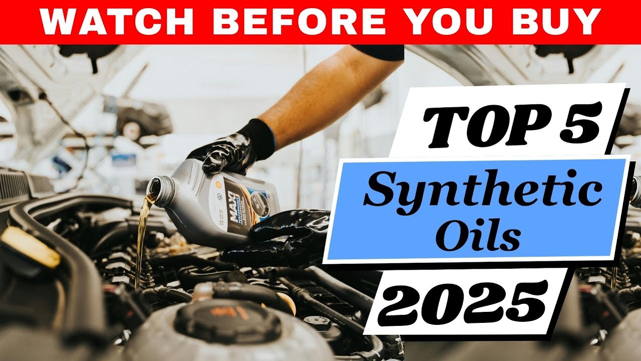 Top 5 Best Synthetic Oils in USA 2025 | best synthetic motor oil 2025