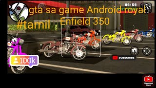 gta sa game Android how to download royal Enfield classic 350 #tamil screenshot 4