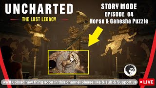 Uncharted: The Lost Legacy Walkthrough | Horse & Parashurama & Ganesha puzzles solve | EP 04 screenshot 4