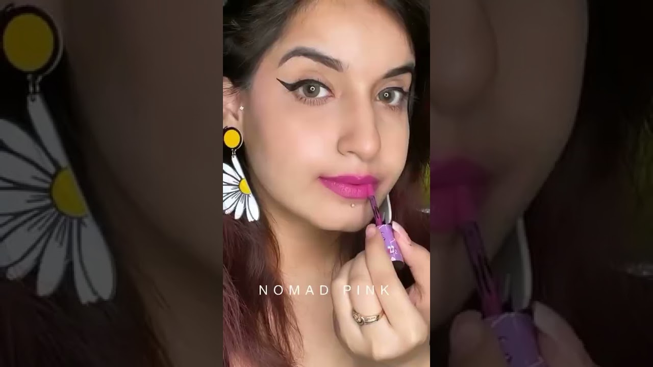 How cute are these swatches of Absolute Matte Melt Mini lipsticks 👄 🥰