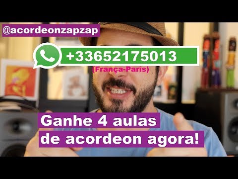 Ganhe 4 aulas de acordeon/Sanfona agora!