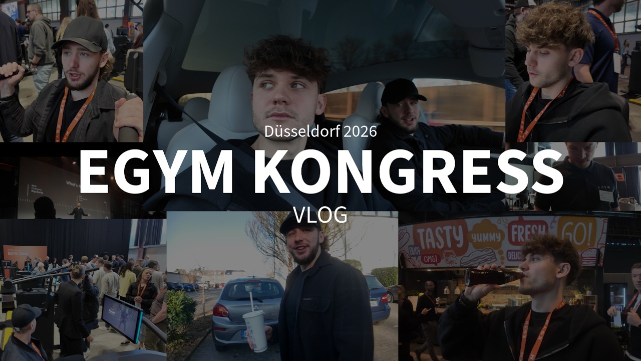 EGYM KONGRESS 2026 in Düsseldorf | VLOG