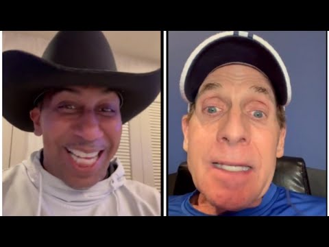 Stephen A Reacts During the Game and Skip Bayless Reacts after the cowboys vs Eagles🤣🤣