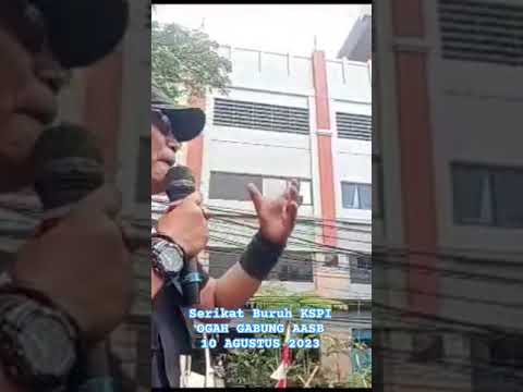 🔴 SERIKAT BURUH TERGABUNG KSPI OGAH IKUTAN AKSI AASB PIMPINAN JUMHUR HIDAYAT 10 AGUSTUS #shorts