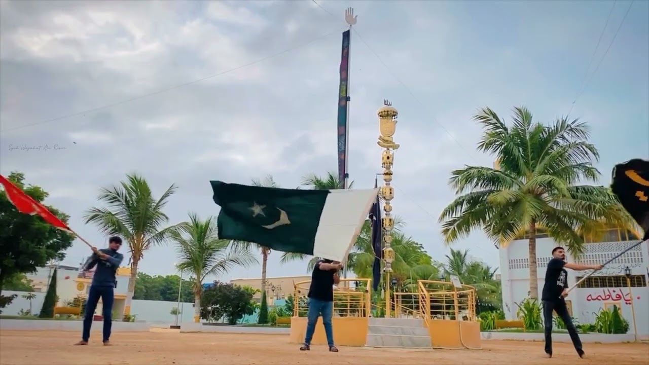 Most beautiful Alam pak in the All world Alam a.s walay 313Alam pakKarachi G6/2 Islamabad @Everyone