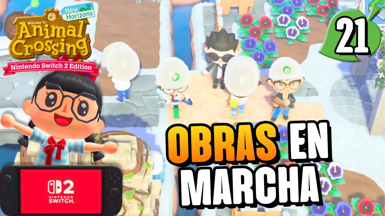 ¡Decoramos las playas de la isla onírica! 🌿 Animal Crossing: New Horizons #21 (Switch 2)