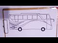 Bus Sekolah Cara Menggambar Mobil Bus