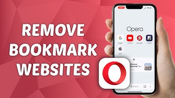 How to Remove Bookmarks in Opera