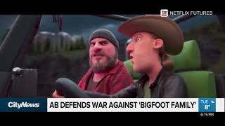 Alberta defends war against ‘Bigfoot Family’ movie