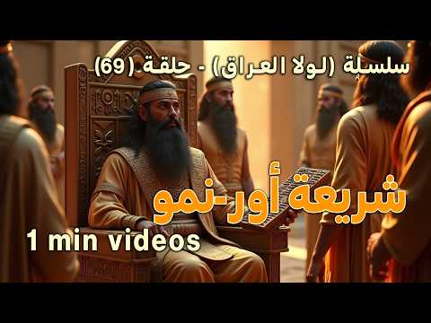 شريعة أور نمو 2 100 ق م 069 سلسلة لولا العراق 2 100  69     