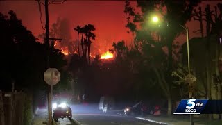 Palisades wildfire causes devastation, including loss of church and home of Oklahoma native