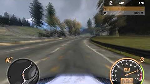 NFSMW Hillcrest Boundary BMW No N2O 1st Lap 1:37.80 (No Timebug) Keys Auto