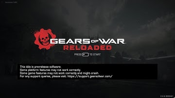 Gears of War: Reloaded Multiplayer Beta (All Maps) (No Commentary)