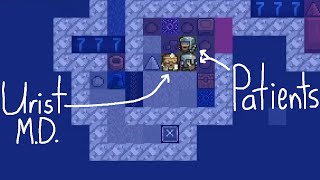 putting dwarven doctors to the test (Dwarf Fortress)