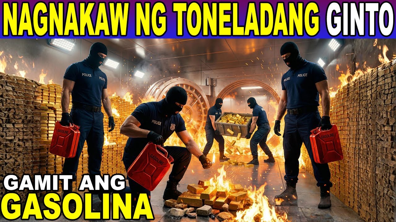 NAGNAKAW sila ng TONE-TONELADANG GOLD BARS Gamit ang GASOLINA