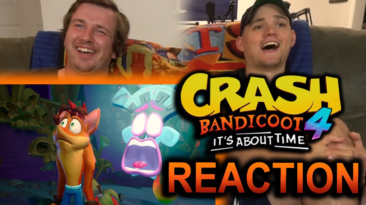 Crash Bandicoot 4: It’s About Time | Announcement Trailer- REACTION!!!