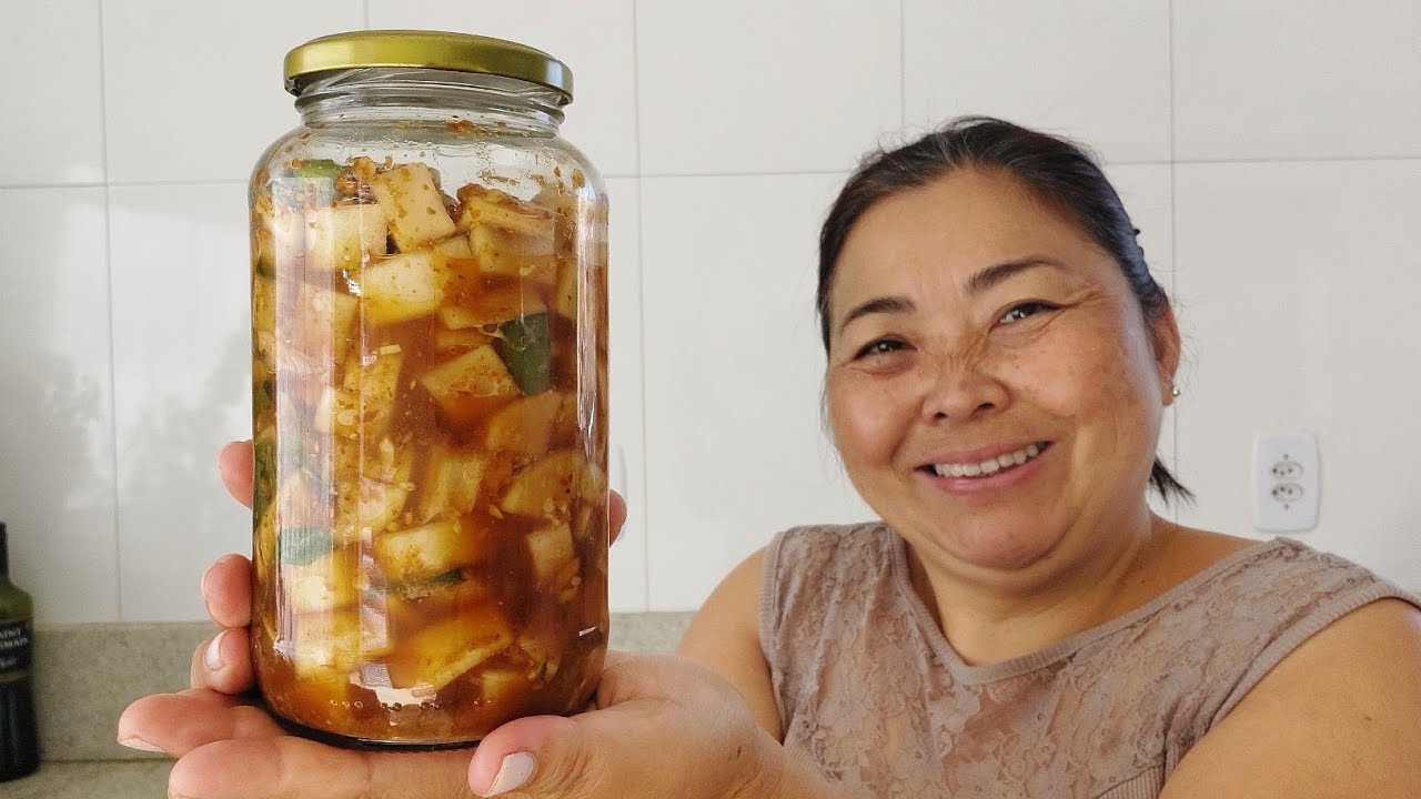 NABO EM CONSERVA APIMENTADA | PRODUTO FERMENTADO | PROBIÓTICO | PARA BOM FUNCIONAMENTO DO INTESTINO