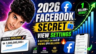 👉अभी ही कर लोFacebook All ViralSettings🚀💥 | Facebook Profile/Page All Important Viral Settings💯✅ #f