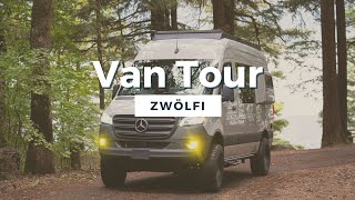 Sprinter 144 Off-Grid Camper Van Tour | Limitless Van’s New Compact Build