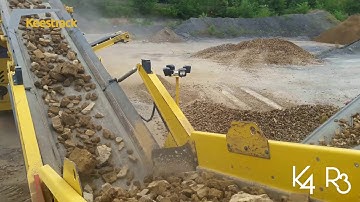 Keestrack K4 Screen and R3 Impact Crusher