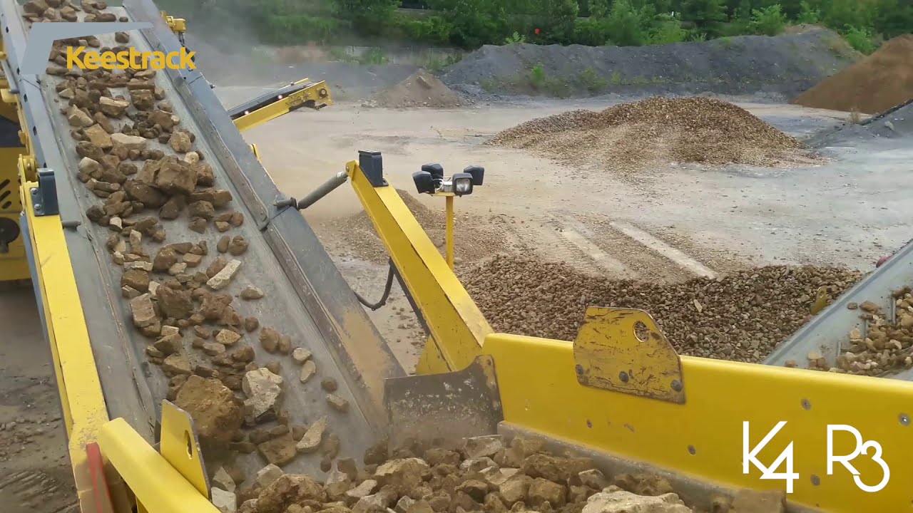 Keestrack K4 Screen and R3 Impact Crusher