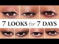 7 Different Quick & Easy Eye Makeup Looks For EVERY DAY of the Week