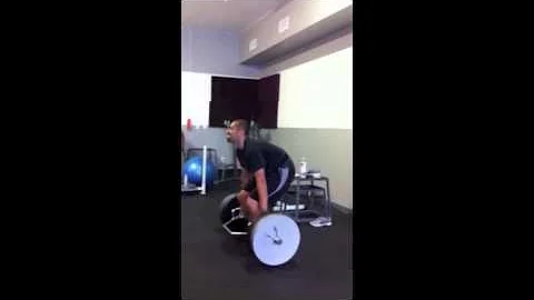 Milad Taghehchian - 405LB Trap Bar Deadlift.