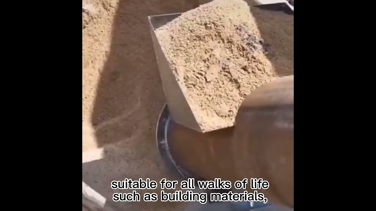 Sand Screw Conveyor for sand loading