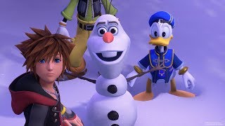 Kingdom Hearts 3 Frozen Reveal Trailer - E3 3018
