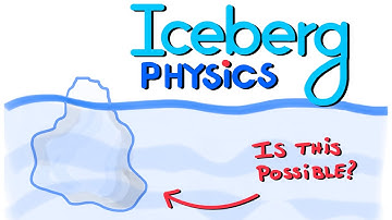 Why Icebergs Float. Buoyancy Explained!
