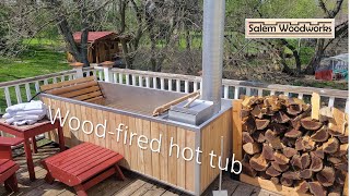 Wood fired hot tub  unboxing, setup and first use of the Goodland hot tub. This thing is fantastic!