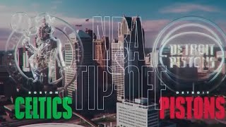 Celtics vs Pistons NBA On NBC Intro/Theme 10/20/26 NBA 2026