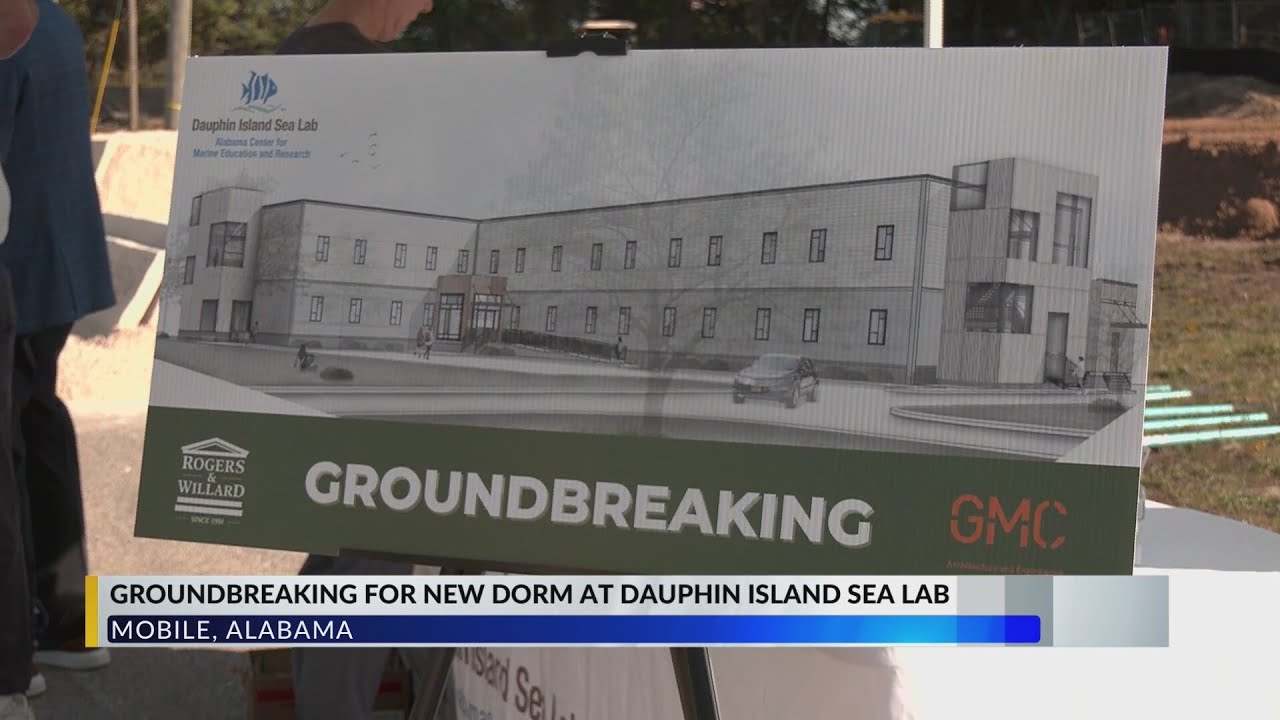 Dauphin Island Sea Lab breaks ground on new dorm