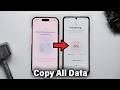 Move Data From iPhone to Samsung | Full Tutorial