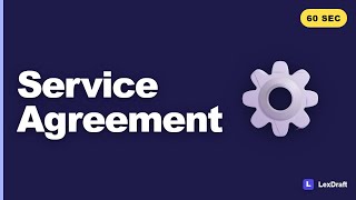 How to Draft a Service Agreement