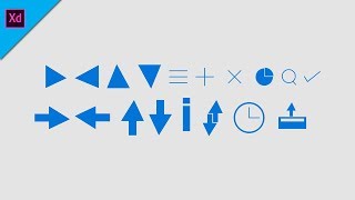How to Design Useful Custom Icons in Adobe XD | UI Design | Adobe XD Tutorial | Icons | Custom Icons