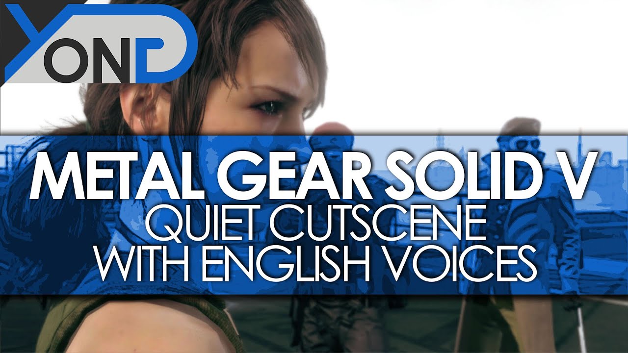 Metal Gear Solid V Quiet Cutscene w/ English Voices YouTube