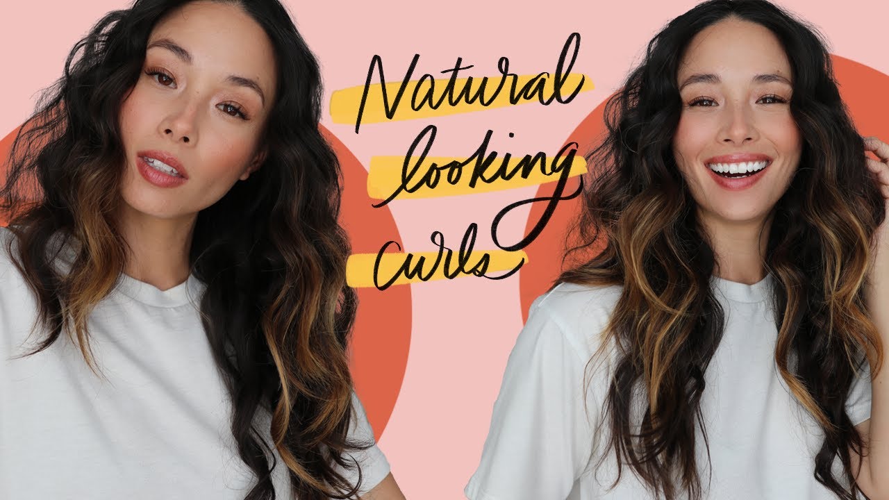 How To Get Easy Natural Looking Curls | Hair Tutorial | Aja Dang