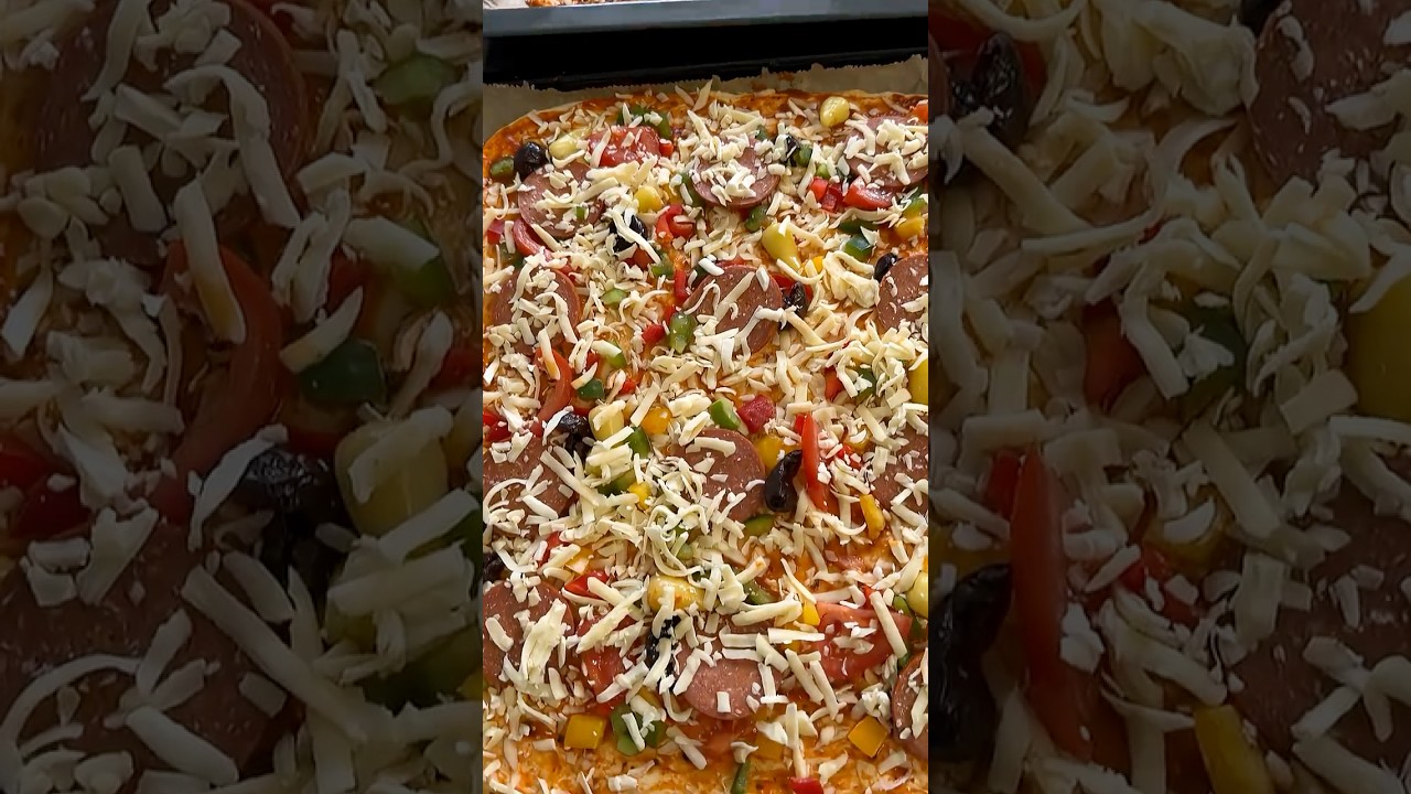 Pratik Pizza Tarifi #shorts
