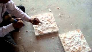 marble or stone ageing process