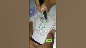 What does this pattern resembles 😍. #2024 #Spirograph #shorts