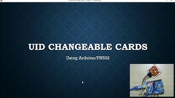 UID Changeable RFID Cards - Part 5, Using Arduino and PN532