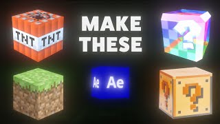 How To Make Any Famous 3D Box In After Effects | NO PLUGINS