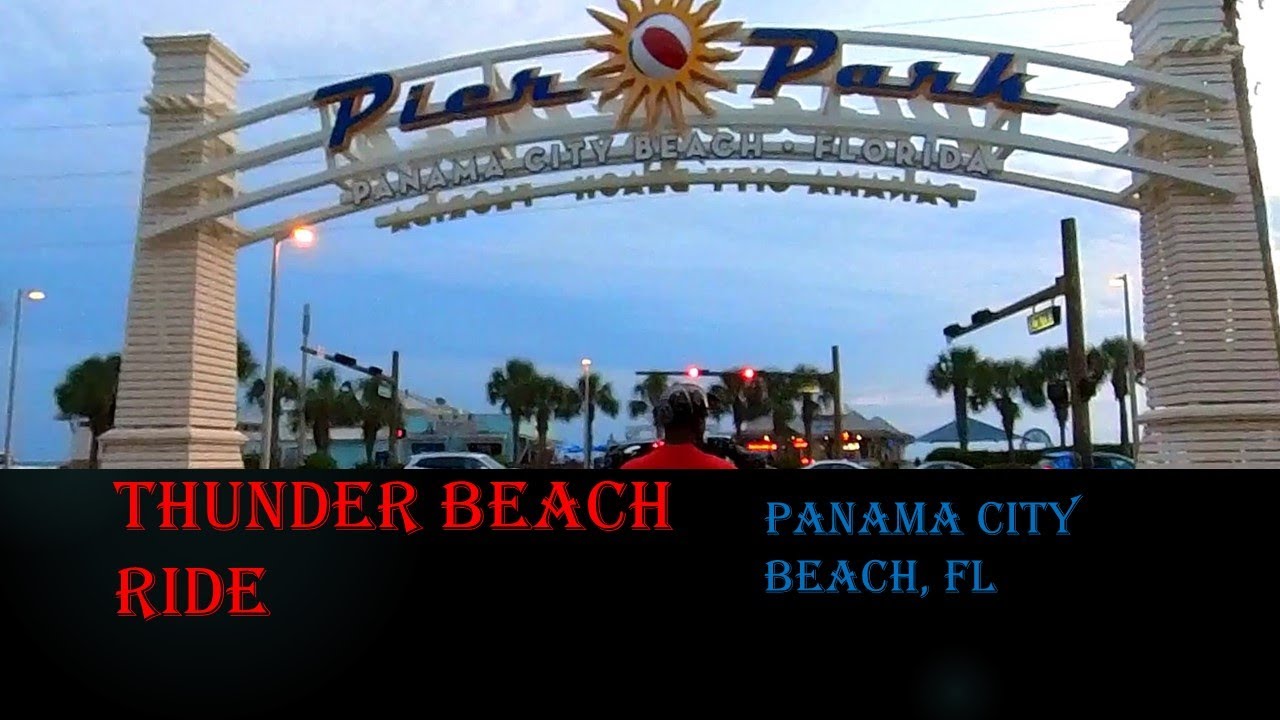 THUNDER BEACH RALLY RIDE, PANAMA CITY BEACH, FL. YouTube