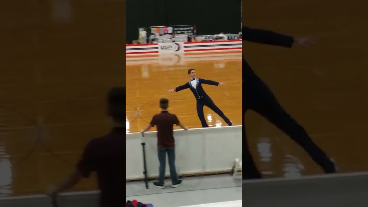 USARS Nationals 2022 sophomore a solo dance Continental waltz Scott Wechsler