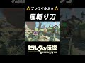 【小ネタ】今更知った風斬り刀のすごいこと【ゼルダの伝説 ブレスオブザワイルド】