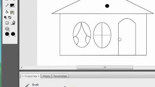 Working with brush tool in Flash CS3